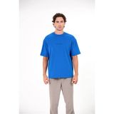 gmg firenze Bisiklet Yaka Ctrl+Alt+Del Baskılı Erkek T-Shirt - Sax