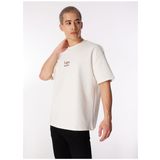 Gmg Fırenze Bisiklet Yaka Ekru Erkek T-Shirt GU24MSS03007
