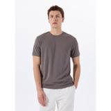 Gmg Fırenze Bisiklet Yaka Gri Erkek T-Shirt GU25MSS03014