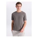 GMG FIRENZE Bisiklet Yaka Gri Erkek T-Shirt GU26MSS03002