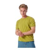 GMG FIRENZE Bisiklet Yaka Kısa Kollu%100 Pamuk Slim Fit T-Shirt, 2XL, 5003159364, Yağ, Erkek