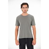 gmg firenze Bisiklet Yaka Kol Ucu Duble Erkek T-Shirt - Gri - 2XL
