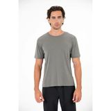 gmg firenze Bisiklet Yaka Kol Ucu Duble Erkek T-Shirt - Gri