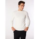 Gmg Fırenze Bisiklet Yaka Regular Fit Ekru Erkek Kazak GU24MFW04010