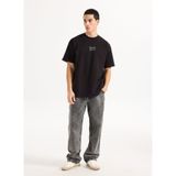 GMG FIRENZE Bisiklet Yaka T-Shirt, L, 5003256519, Siyah, Erkek