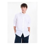 GMG FIRENZE Düğmeli Slim Fit Gömlek, XL, 5003368316, Ekru, Erkek