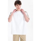 gmg firenze Gmg Fırenze Bej Erkek Regular Fit T-Shirt GU26MSS03049 - Ekru