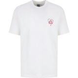 gmg firenze Gmg Fırenze Ekru Erkek Regular Fit Logo Baskılı T-Shirt GU26MSS03025 - XS