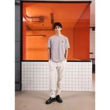 gmg firenze Gmg Fırenze Gri Erkek Bisiklet Yaka Slim Fit Logo Baskılı T-Shirt GU25MSS03012 - 2XL