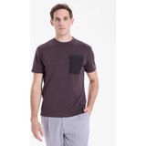 gmg firenze Gmg Fırenze Kahve Erkek Regular Fit T-Shirt GU26MSS03040 - XL