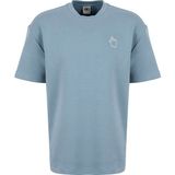 gmg firenze Gmg Fırenze Mavi Erkek Regular Fit Nakışlı T-Shirt GU26MSS03019