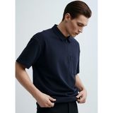 gmg firenze Gmg Fırenze Polo Yaka Siyah Erkek T-Shirt GU25MFW03006 - XL