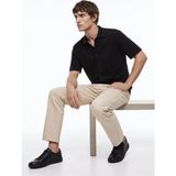 gmg firenze Gmg Fırenze Siyah Erkek Slim Fit Gömlek GU26MSS02205