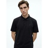 gmg firenze Gmg Fırenze Siyah Erkek Slim Fit Logo Baskılı T-Shirt GU26MSS03050 - XL