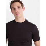 gmg firenze Gmg Fırenze Siyah Erkek Slim Fit T-Shirt GU26MSS03013