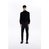 GMG FIRENZE Gmg Fırenze Standart Bel Normal Paça Regular Fit Siyah Erkek Pantolon GU24MFW01016