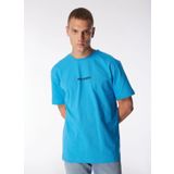 Gmg Fırenze GU24MSS03010 Bisiklet Yaka Mavi Erkek T-Shirt
