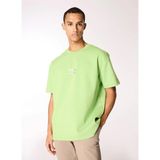 gmg firenze I Am Another Baskılı Basic Erkek T-Shirt - Fistik Yeşili
