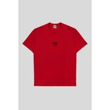 gmg firenze I Am Another Baskılı Basic Erkek T-Shirt - Kırmızı