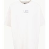 gmg firenze I AM ANOTHER Baskılı Erkek T-shirt - Ekru - 2XL