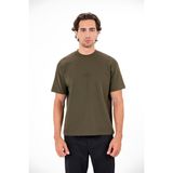 gmg firenze I Am Another Kabartma Baskılı Erkek T-Shirt - Haki