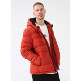 gmg firenze Kapüşonlu Slim Fit Erkek Mont - Orange - 2XL