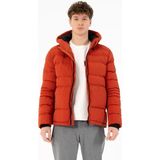 gmg firenze Kapüşonlu Slim Fit Erkek Mont - Orange