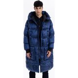 gmg firenze Kapüşonlu Uzun Casual Erkek Kaban - Saks