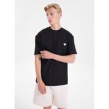 GMG FIRENZE Oversize Logo Baskılı T-Shirt, XS, 5003368462, Siyah, Erkek