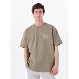 GMG FIRENZE Oversize T-Shirt, M, 5003266278, Haki, Erkek