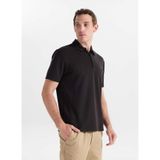 GMG FIRENZE Regular Fit Fitilli Desenli T-Shirt, S, 5003368428, Siyah, Erkek
