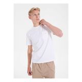 GMG FIRENZE Regular Fit T-Shirt, L, 5003368426, Beyaz, Erkek