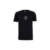 GMG FIRENZE Slim Fit Geometrik Desenli T-Shirt, 2XL, 5003368417, Siyah, Erkek
