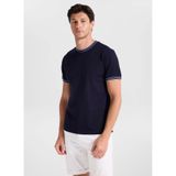 GMG FIRENZE Slim Fit T-Shirt, XL, 5003368440, Lacivert, Erkek