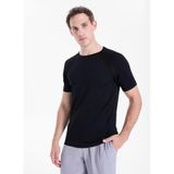 GMG FIRENZE Slim Fit Triko Kazak, L, 5003368454, Siyah, Erkek