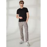 Gmg Fırenze Standart Bel Normal Paça Rahat Gri Erkek Pantolon GU23MSS01019