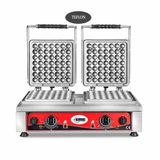 GMG Lokmia D Bubble Çiftli Waffle Makinesi Elektrikli WE 27 D