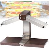 Gmhxylophyte Hızlı Isıtma Raclette Eritici, Peynir Isıtıcı, Eğilebilir, Ayarlanabilir, Yarım Peynir Çarkı, 1000 W, Hızlı Isıtma, Restoran Mutfak ve Kafeler Için - Siyah