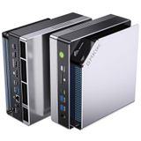 GMKtec EVO-X2 AI Mini PC AMD Ryzen Al Max+ 395 (5.1GHz'e kadar) Mini Oyun Bilgisayarları, 128GB LPDDR5X 8000MHz (16GB* 8) 2TB PCIe 4.0 SSD, Dört Ekran 8K Ekran, WiFi 7 ve USB4, SD Kart Okuyucu 4.0