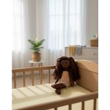 Gmn Collection Bez Bebek 30 cm Oyuncak Bebek Uyku Arkadaşı Hediyelik Oyun Arkadaşı - Beyaz - Turuncu