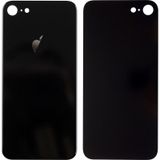 Gmr Apple Uyumlu iPhone 8 Arka Pil Batarya Kapağı Siyah