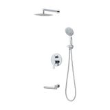 GMS ANK007 Ankastre Yuvarlak 3 Yönlü Banyo Duş Bataryası