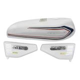 GMS BENZİN DEPO KESİK + YAN KAPAK SET BEYAZ CG125