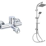 GMS Çağla Banyo Bataryası Ve Karine Yağmurlama Tepe Duş Takım Seti