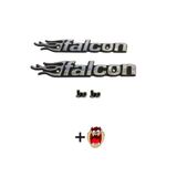 GMS Falcon Cg Depo Yazı Takımı Siyah Nikel vidalar dahil+hdiye Tzmanya SRN