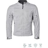 GMS Fıftysıx.7 Creme White Yazlık Fileli Korumalı Motosiklet Montu - 3XL