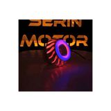 GMS Srn Cg-çita-mh Drift Angel Far Kırmızı - Mavi Beyaz Çakarlı Far Ampulu