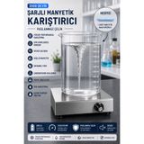 GmsMak Şarjlı Manyetik Karıştırıcı Paslanmaz Çelik 3000 Devir