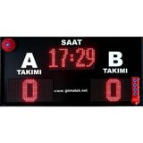 Gmtek Halı Saha Skorbordu - 100x50cm