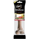 Gnawlers Wise Bone Somonlu ve Limon Aromalı Köpek Ödül Kemiği L 100 gr - Beyaz